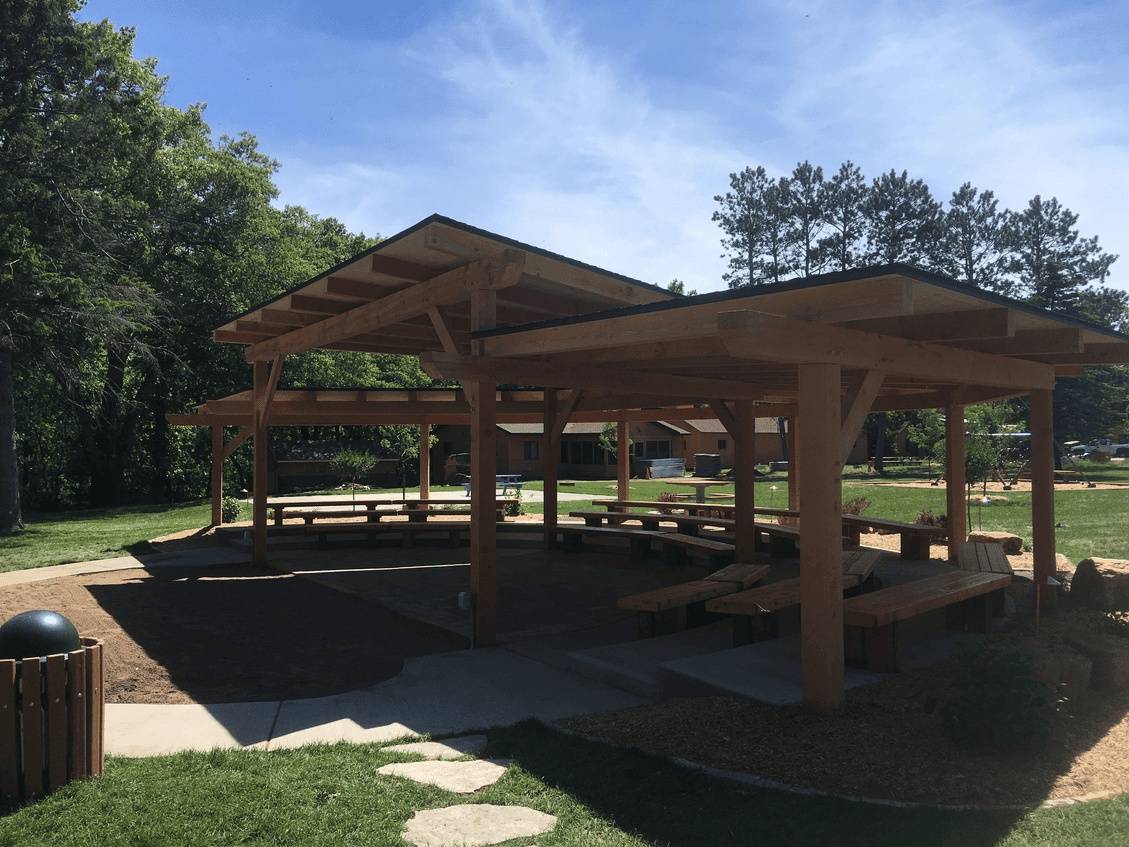 Timber Frame Ampitheater Image 1