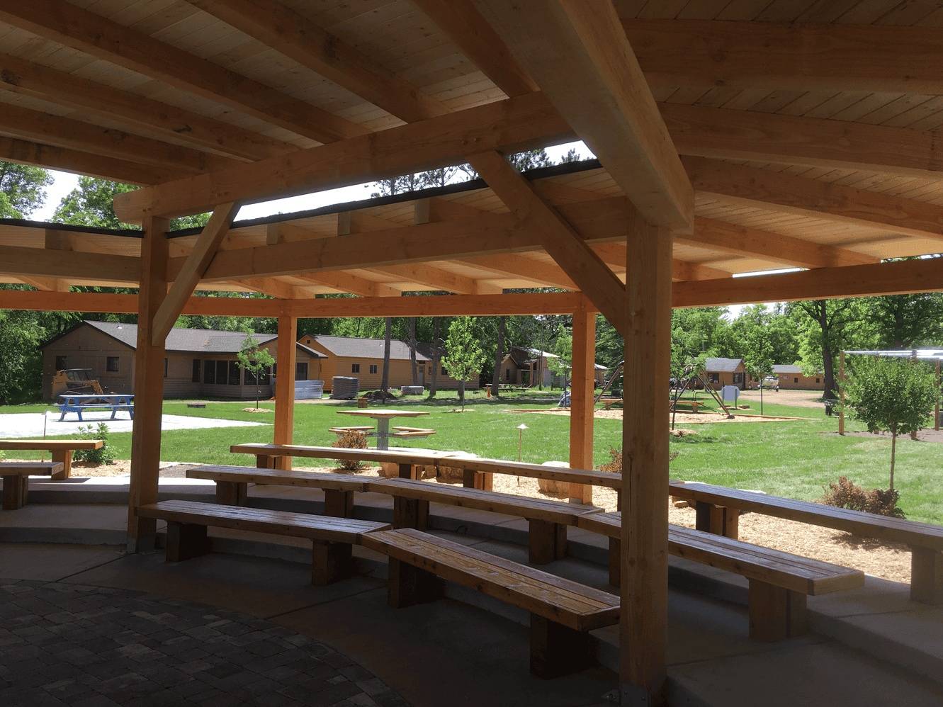 Timber Frame Ampitheater Image 3