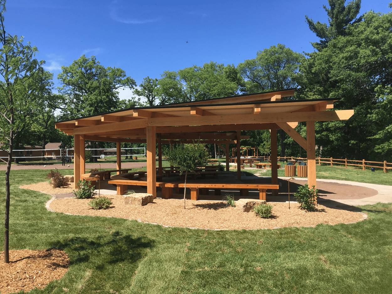 Timber Frame Ampitheater Image 4