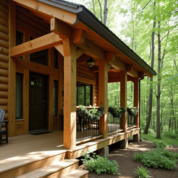 Timber Frame Porch
