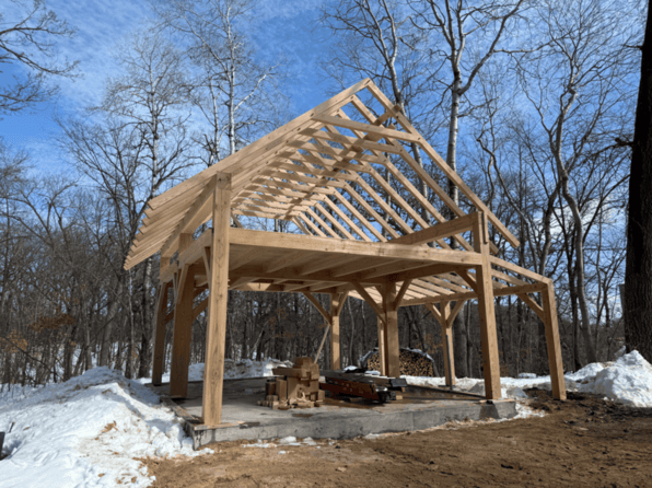 Timber Frame Cabin