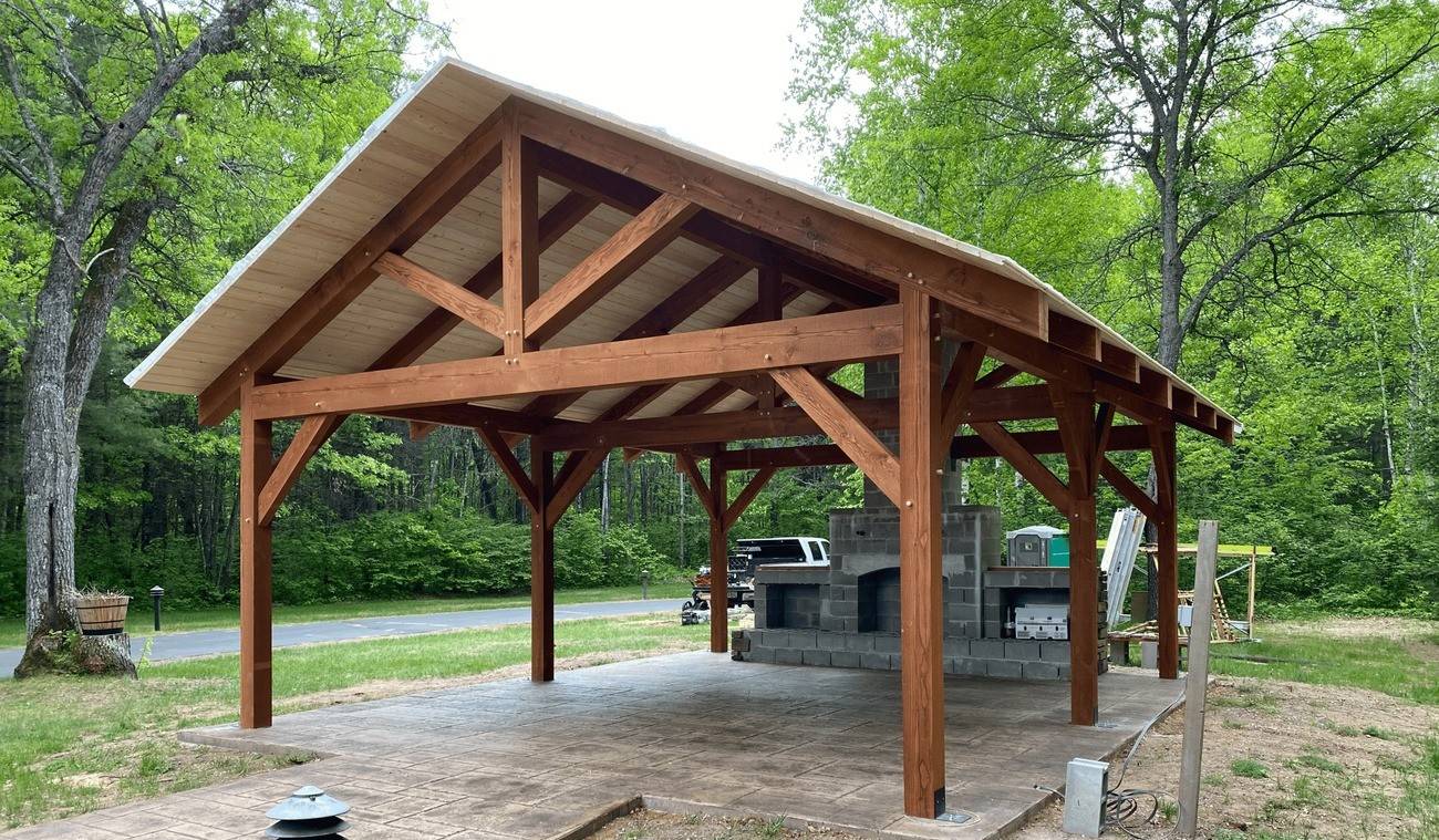 Timber Frame Pavilion Image 1