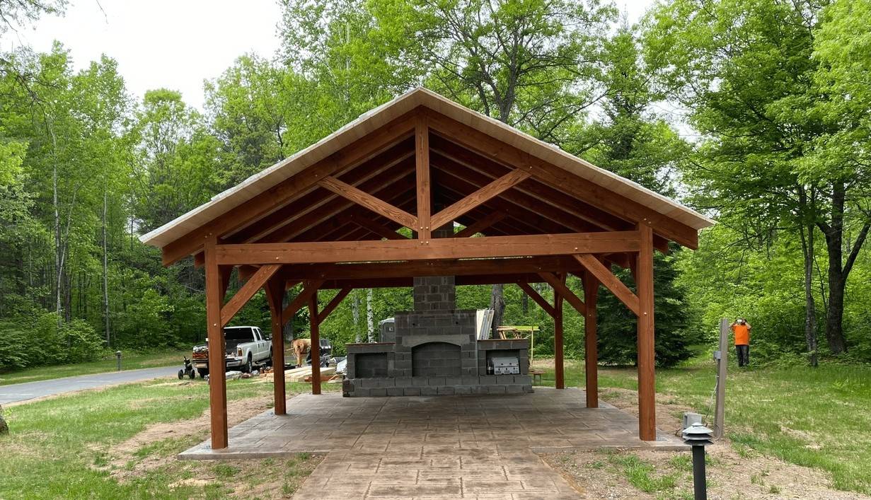 Timber Frame Pavilion Image 3
