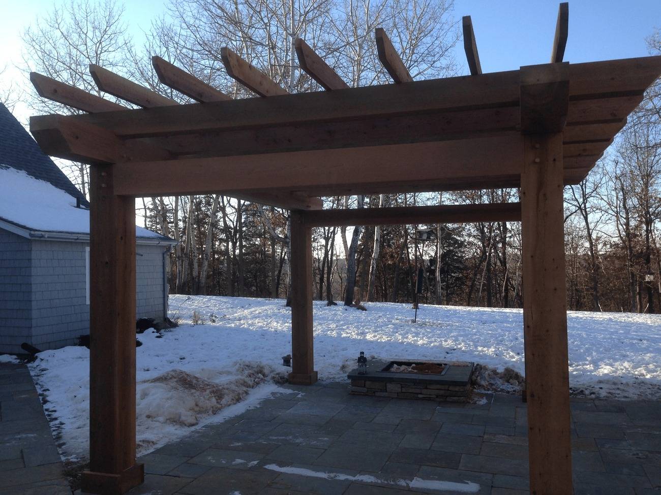 Timber Frame Pergola