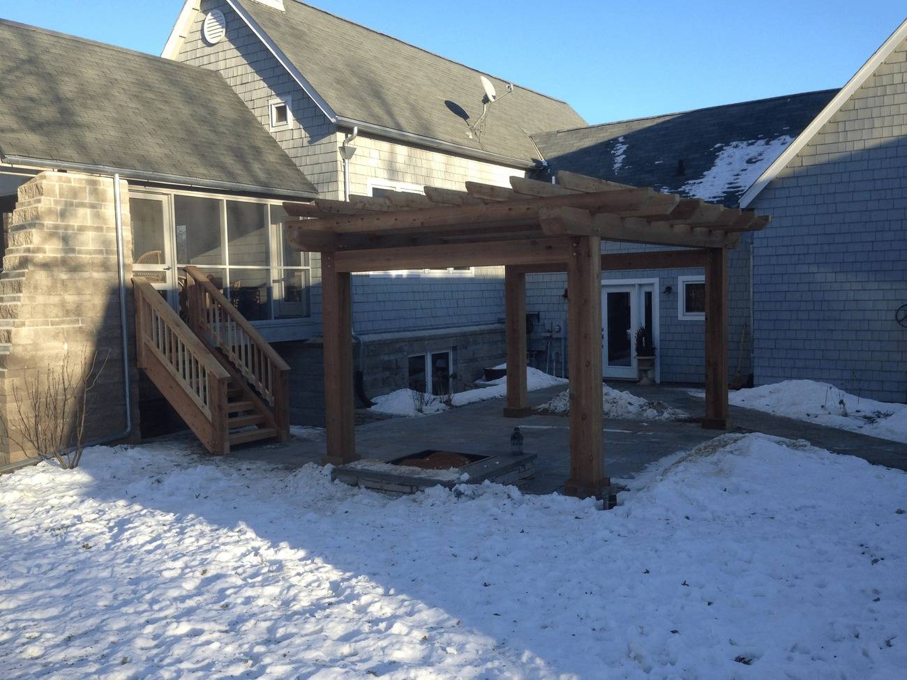 Timber Frame Pergola