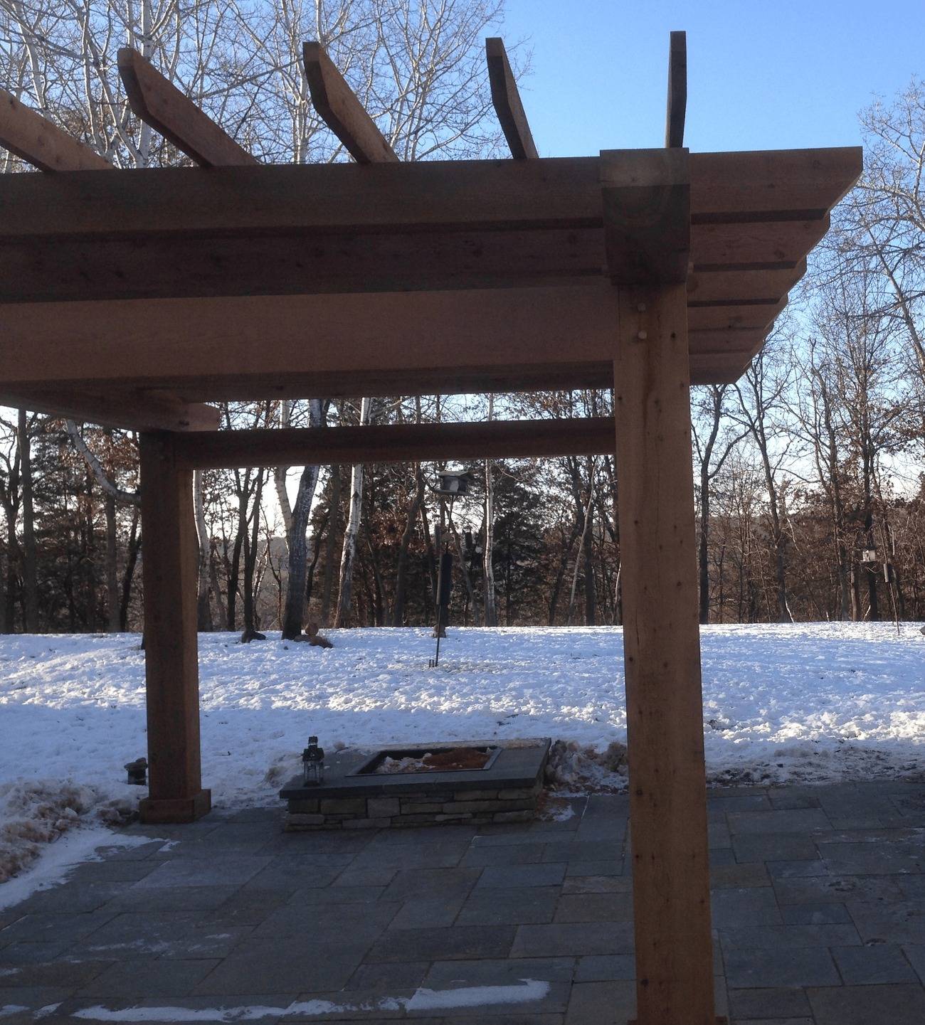 Timber Frame Pergola
