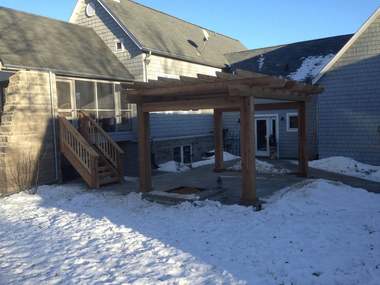 Timber Frame Pergola