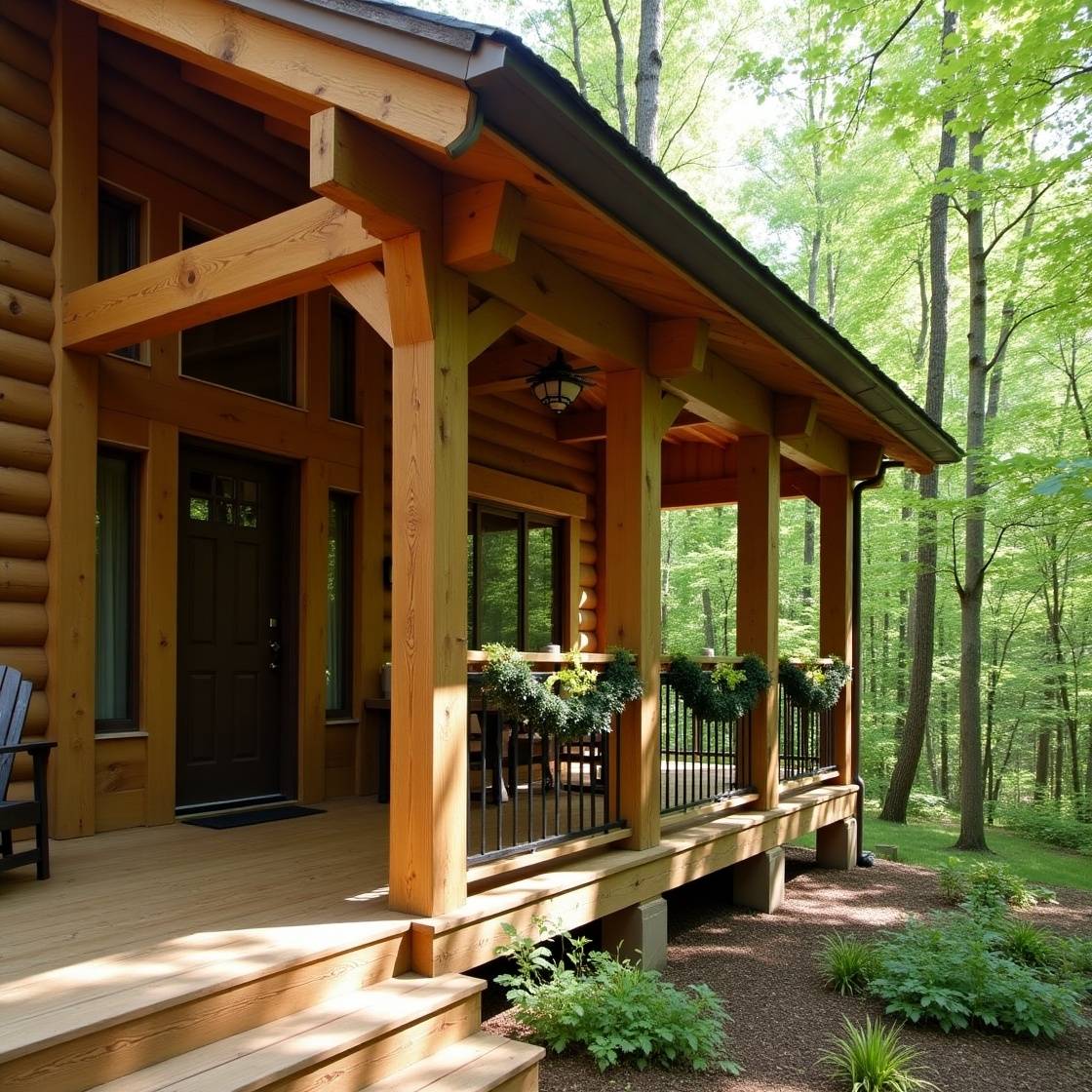 Timber Frame Porch