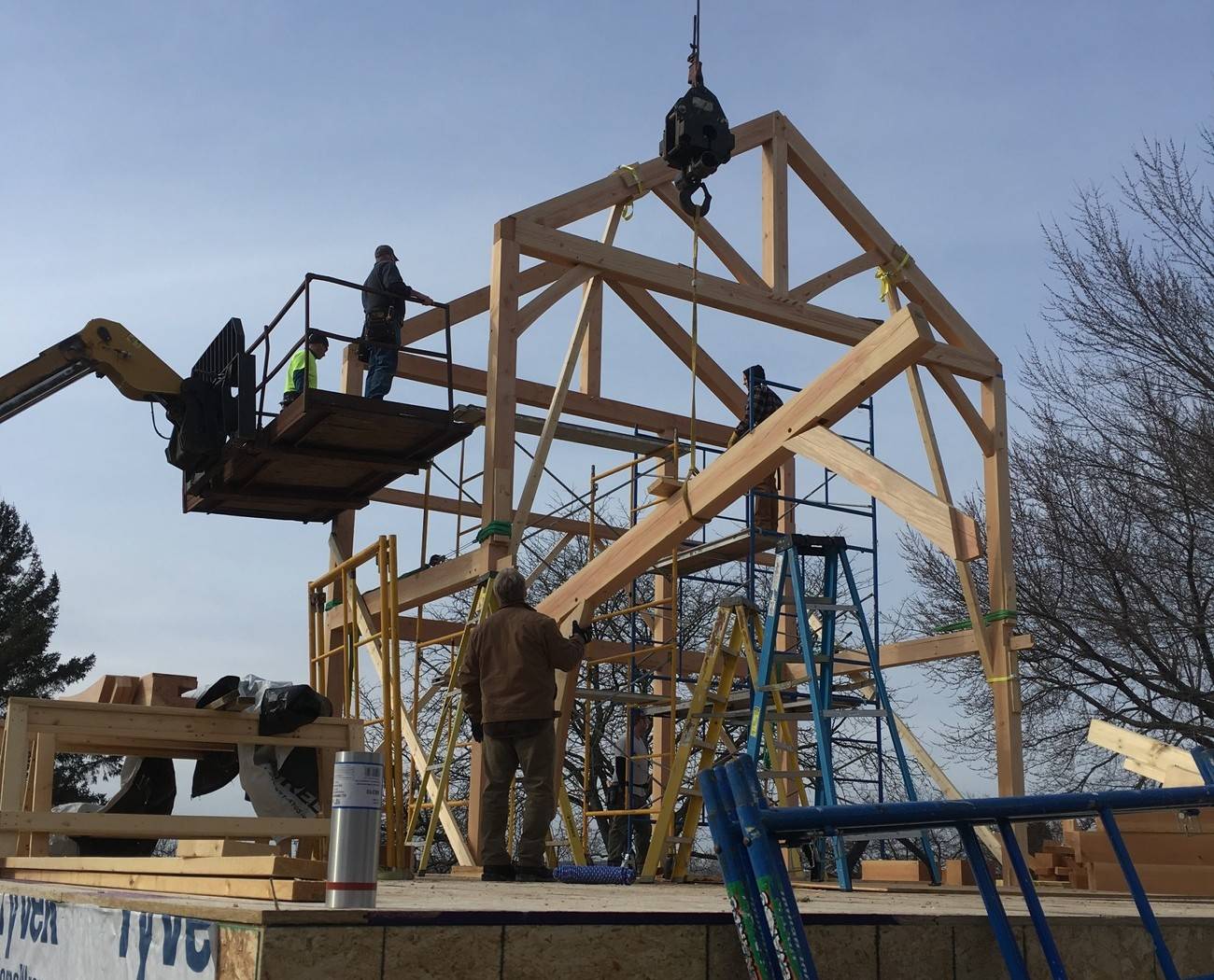 Alt Timber Frame Home 1